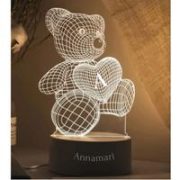 Egyedi feliratos 3D LED maci lampa