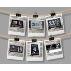 Házszámtábla KUTYA mintával