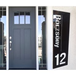 DESIGN Házszámtábla allo